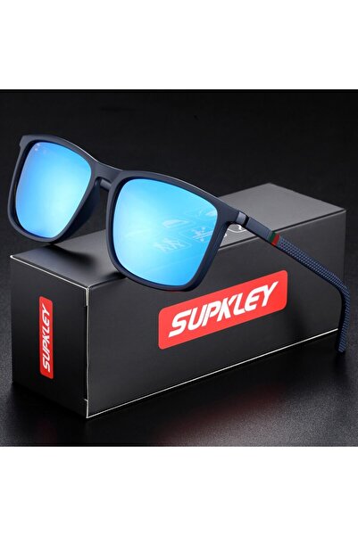Choice Blue Mirror SUPKLEY Sports Sunglasses for Men Polarized Comfortable We...