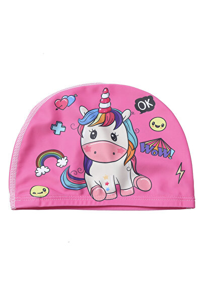 Choice 14 Children Cartoon Swimming Cap Kids Elastic Fabric Swiming Pool Wate...
