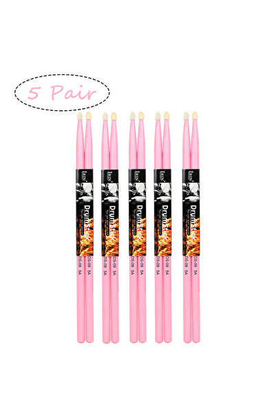 Choice 5 Pairs IRIN Drumstick Jazz Drum 5A Solid Wood Pair Drum Sticks Percus...