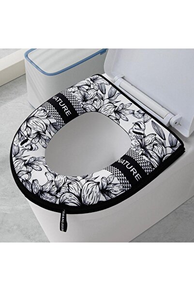 choice2 black Thickened Toilet Seat Toilet Cover Cartoon Universal Waterproof...