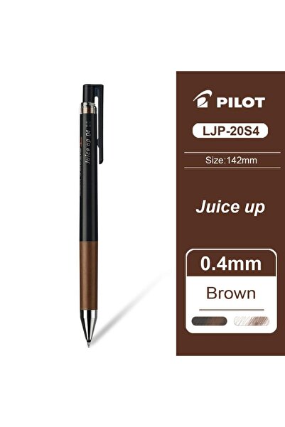 choice2 0.4mm Brown 1pcs Pilot Gel Pen Juice Up 0.4mm New ST Nib Black Pen Qu...