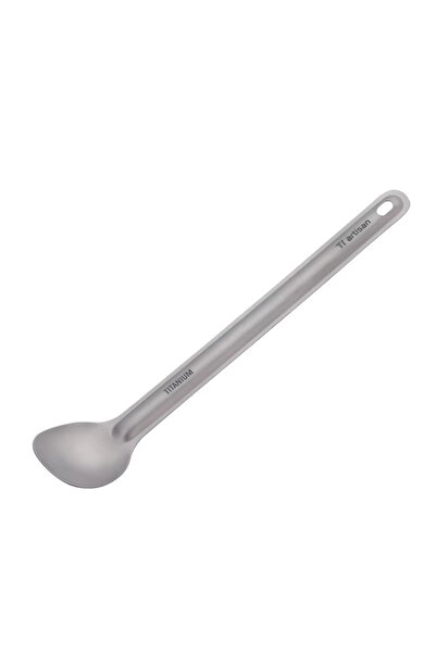 Choice Ta8119F Tiartisan Long Handle Half Polished/ Frosted Spoon Spork Titan...