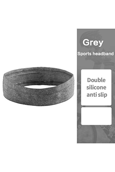 Choice Light Grey 1pcs Sweatband Moisture-Wicking Breathable Men Women Sports...