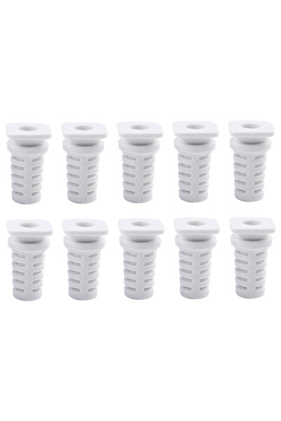 Choice4 5mm white 10pcs 3.5/4/5mm Cable Gland Connector Strain Relief Cord Po...