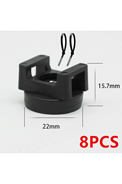 Choice 22mm-8Pcs 22/31/36/43mm Zip Tie Mount Multipurpose Magnetic Cable Hold...