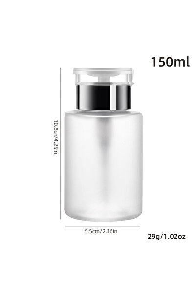Choice 150ml 60/150/220ml Empty Press Pump Dispenser Plastic Lockable Leak-Pr...