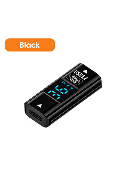 Choice Black 36W Fast Charging Type C Female to USB Female Digital Adapter OT...