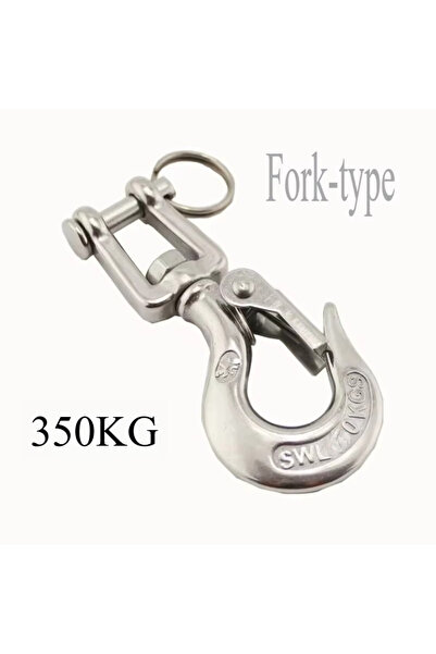 Choice1 Fork-type 350KG Silver 304 Stainless Steel American Type Trigger Clev...