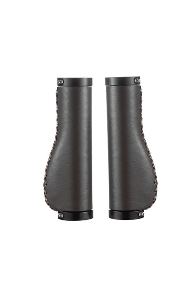 Choice Long-Black Mtb Grips PU Leather Bicycle Handlebar Sleeve Accessories M...