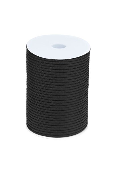 Choice 100m Black 100M 550 Standard 7-Core Paracord Rope 4mm Outdoor Parachut...