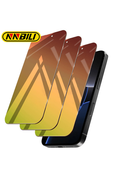 Choice21 iPhone 15 Pro Anti Peeping 3Pcs NNBILI 3Pcs Privacy Screen Protector...