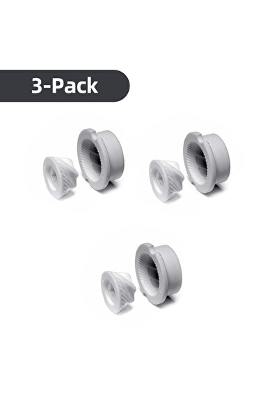 Choice 3 pcs Ceramic Grinder for Wood Salt and Pepper Mill (Conical Ceramic B...