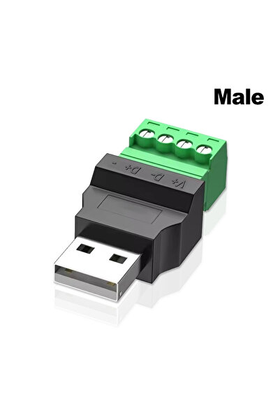 Choice موصل USB2.0 ذكر، يتجنب اللحام، محول USB من النوع A، مقبس USB من النوع ...
