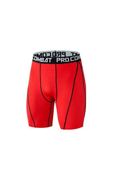 Choice XL (Fit 70-80KG) Red Men Bodybuilding Shorts Fitness Workout Inseam Gy...