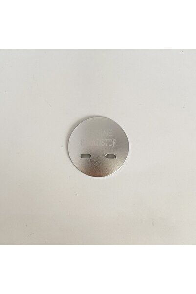 Choice1 patch-silver For MG MG5 MG6 ZS HS Aluminum Alloy One-button Start Tri...