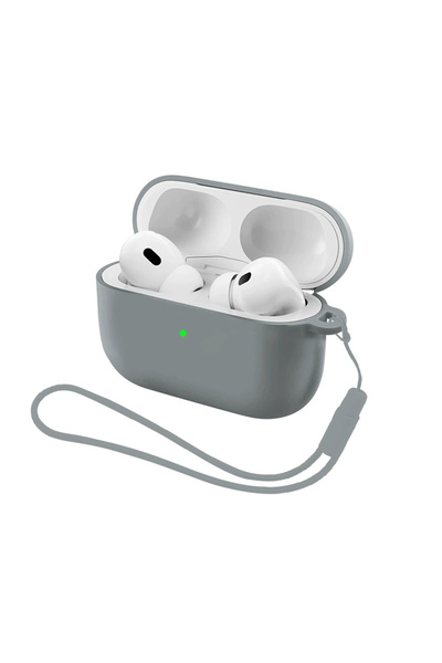Choice43 For Airpods Pro 3 GRAY 2 in 1 Liquid Silicone Earphone Case for Airp...