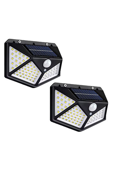 choice2 100LED 2PCS Outdoor Solar Patio Wall Light, Garden Home Wall Decor 10...