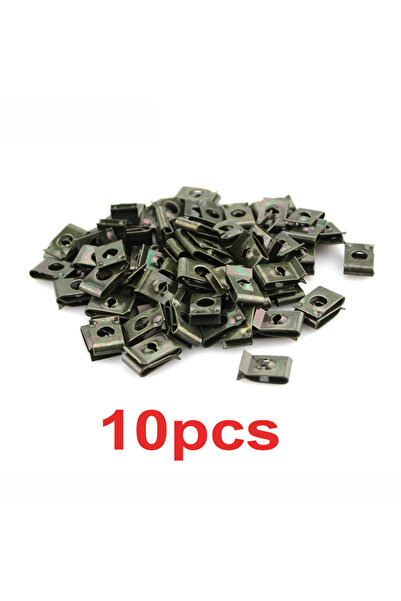 Choice9 10pcs Clips Self Tapping Screws Metal Fastener Clip for Car Motorcycl...