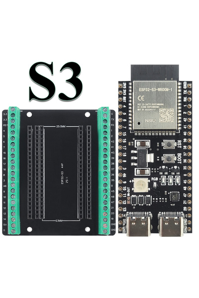 Choice10 مجموعة N16R8 لوحات تطوير ESP32 S3 مع مجموعة محولات توسعة ووحدة واي ف...