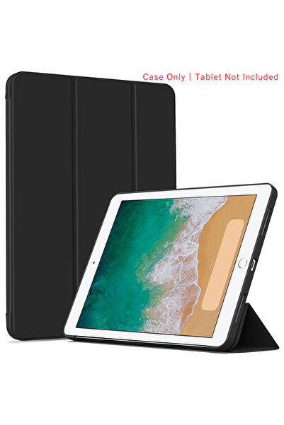 choice2 iPad 5th 2017 9.7 YT Black Tri-fold Flip Case For iPad Air 1 2 9.7'' ...