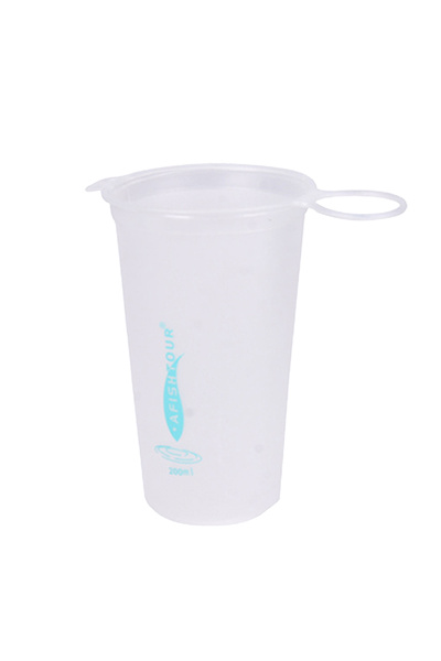 Choice WHITE TPU Soft Cups Collapsible Sports Water Bottle Outdoor Foldable W...