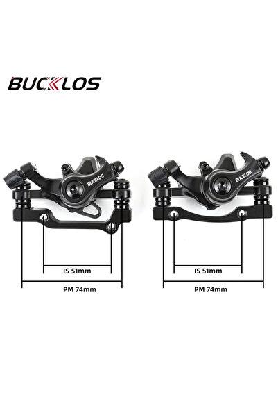 BUCKLOS A Caliper set Bike Brake Part Bicycle Mechanical Brake Durable Bicycl...