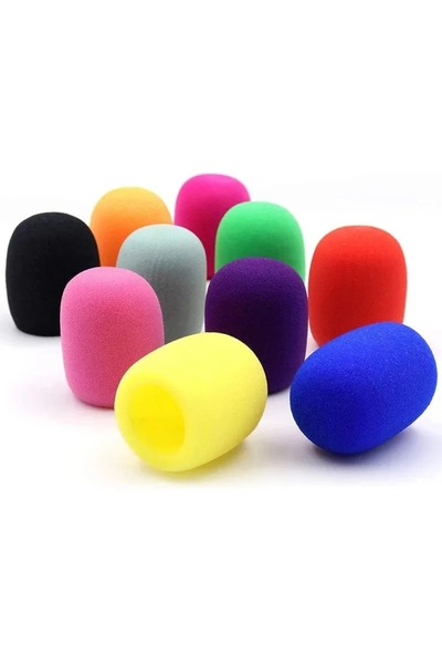 Choice4 Orange Microphone Windscreen Foam Cover Thick Mic Covers Foam Mic Pop...