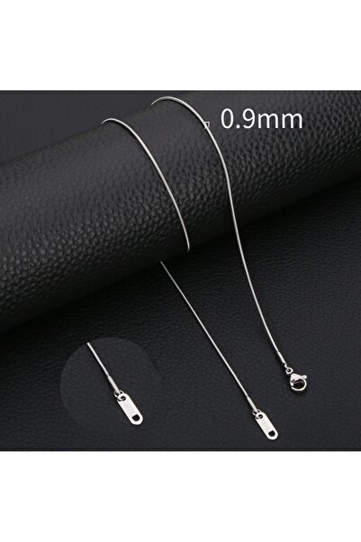 Choice 45cm 0.9MM SILVER HIYEE Stainless Steel Snake Chain Necklace Chains fo...