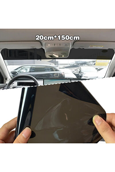 Choice Deep black Windshield Car Sticker Sunshade Anti-UV Protection Black Fi...
