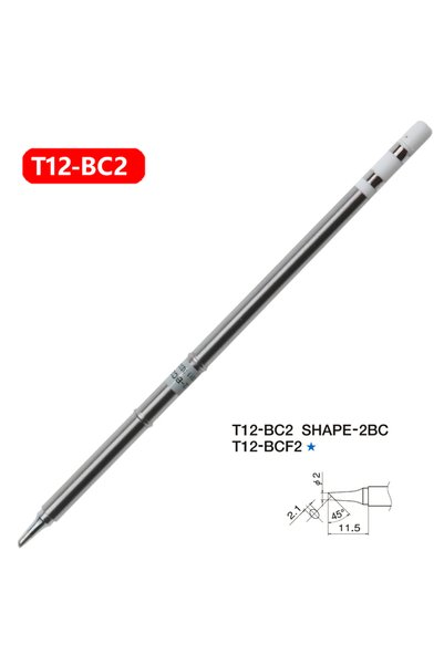 Choice T12-BC2 T12 Soldering Iron Tips Replacement Various Models of Tip Elec...