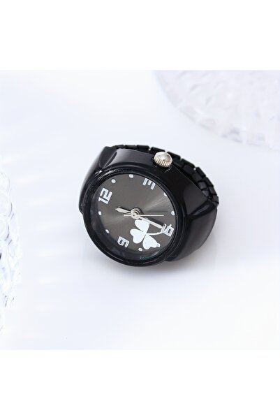 Choice black Colorful Clover Ring Watch Fashion Trend Simple Multi Color Fing...