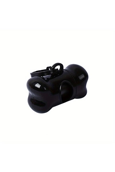 Choice black Colorful Bone-Shaped Dog Poop Bag Dispensers With 1 Disposable B...