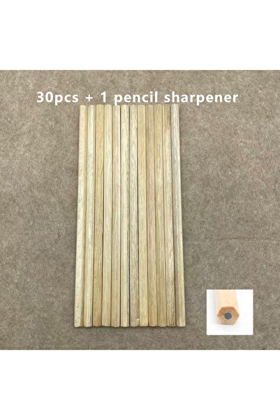 Choice 30pcs Hexagonal 100Pcs Wood Pencil HB Non-Toxic Children's Primary Sch...