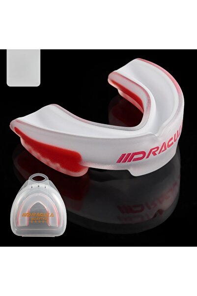 choice2 White-Red (Adult) Boxing Mouthguard Tooth Protector Brace Tooth Guard...