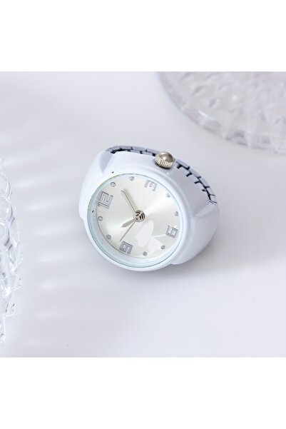 Choice WHITE Colorful Clover Ring Watch Fashion Trend Simple Multi Color Fing...