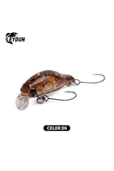Choice color-06 Leydun Surface Minnow Fishing Lures 30mm 1.5g Floating Shallo...