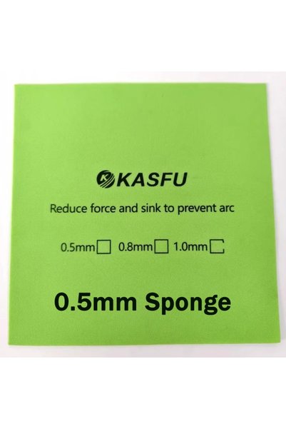 Choice 0.5mm KASF High-end Table Tennis Sponge 0.5/0.8/1.0mm Super Soft Ping ...