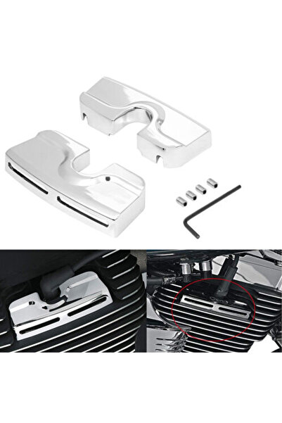 Choice Motorcycle Chrome Spark Plug Head Bolt Covers For Harley Twin Cam Dyna...