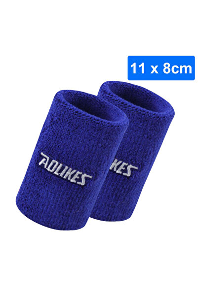 Aolikes Choice 11cm--Dark blue 1 Pair Sweatbands Sports Wristband for Men & W...
