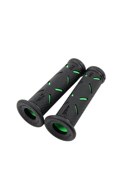 Choice3 green Universal Motorcycle Grips Handlebar Rubber Modification Access...