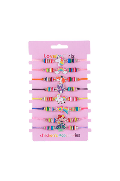 Choice C 8Pack Summer Beach Fruit Bracelet Adjustable Cord Rope Best Friend B...