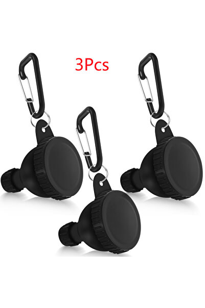 Choice 3Pcs 50ml Protein Powder Funnel with Carabiner Portable Protein Powder...
