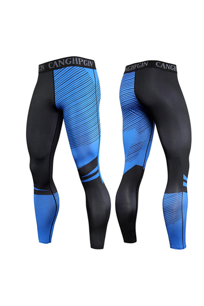 Choice XL(70-80kg) K213 Men's Running Leggings Sportswear Quick Dry Gym Fitne...