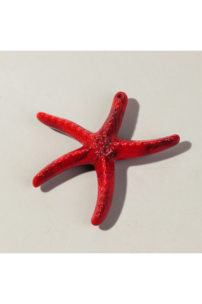 Choice red 2pcs Colorful Acrylic Extra Large Starfish Shape Charms for DIY Je...