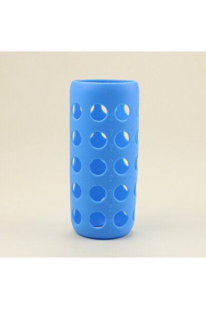 Choice 240ml blue Silicone Sleeve for Glass Baby Bottle Protective Silicone B...