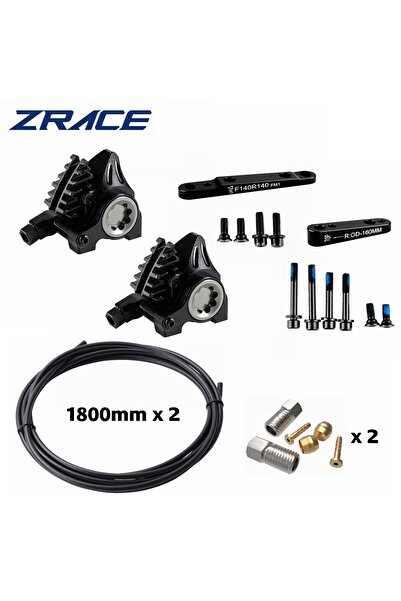 Choice Black caliper F R ZRACE XG Flat Mount Caliper, Road Hydraulic Brake, I...