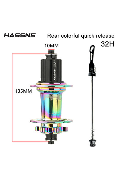 Choice PRO7 Colorful Rear HASSNS PRO7 Mtb Hub 32 24 Holes Bearing Mountain Bi...