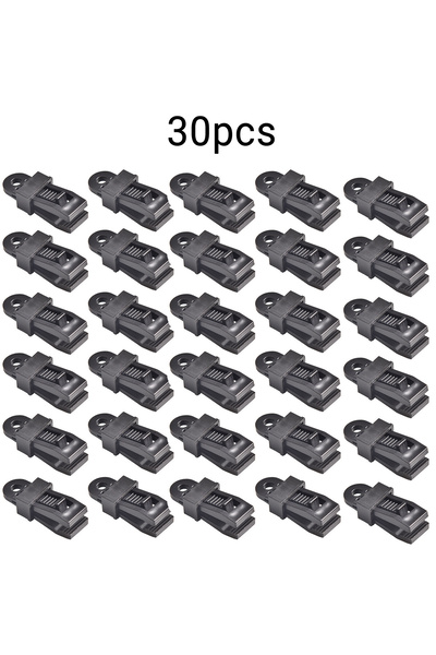 choice2 30pcs 10/20/30 pcs outdoor tent, canopy, windproof fixing clip, hangi...