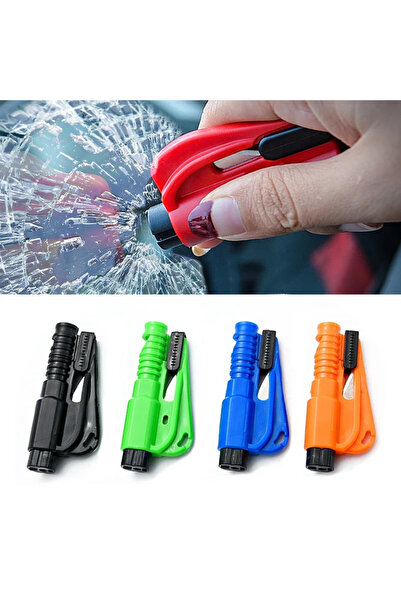 choice2 Red Mini Safety Hammer Keychain Escape Car Life-saving Escape Hammer ...