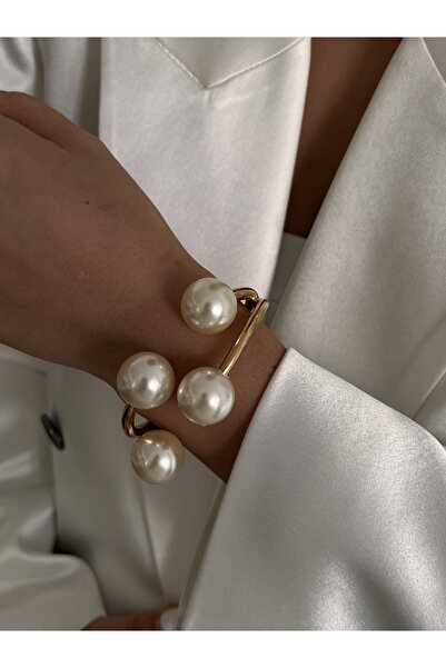 Choice1 E00K1JS02572 Ingemark 3 Style Creative Big Imitation Pearl Cuff Brace...